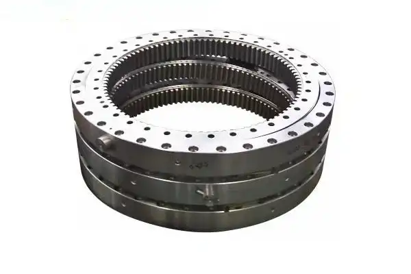 How do Three-Row Roller Slewing Bearings Handle High Loads and Torque?
